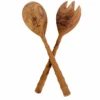 TEAK WOOD SALAD SERVERS