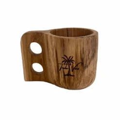 TEAK WOOD MUG #2