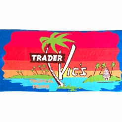 TROPICAL DRINKS BEACH TOWEL