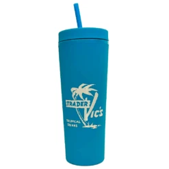 TROPICAL DRINKS WATER BOTTLE (TEAL)